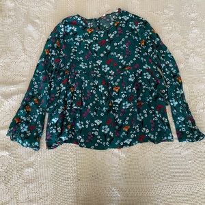 Zara Floral Top